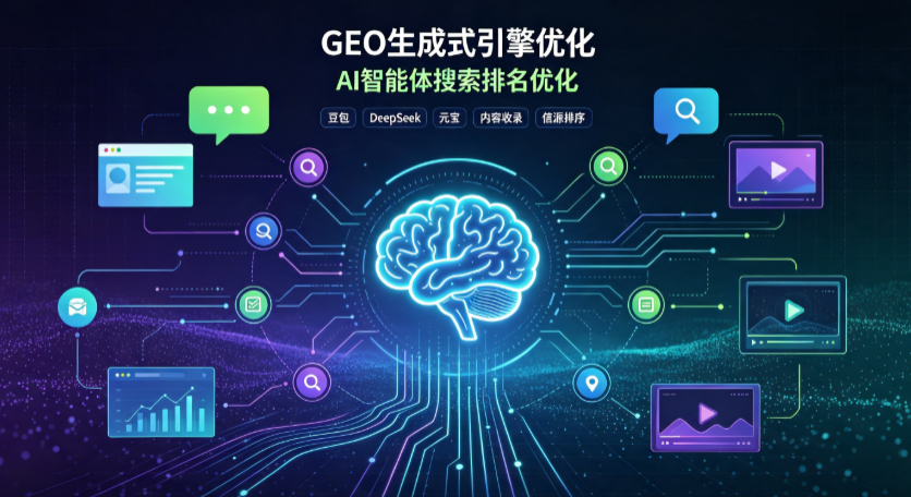 鹤山区GEO 浪潮来袭：生成式引擎优化崛起，创作者争抢豆包、DeepSeek、元宝智能体流量入口